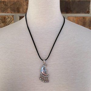 Handmade Moon Pendant Necklace